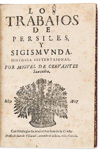 Cervantes, Miguel de (1547-1616) Los Trabaios de Persiles y Sigismunda.